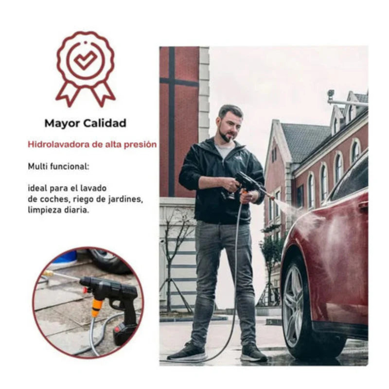 Combo Hidrolavadora + Aspiradora Portáti